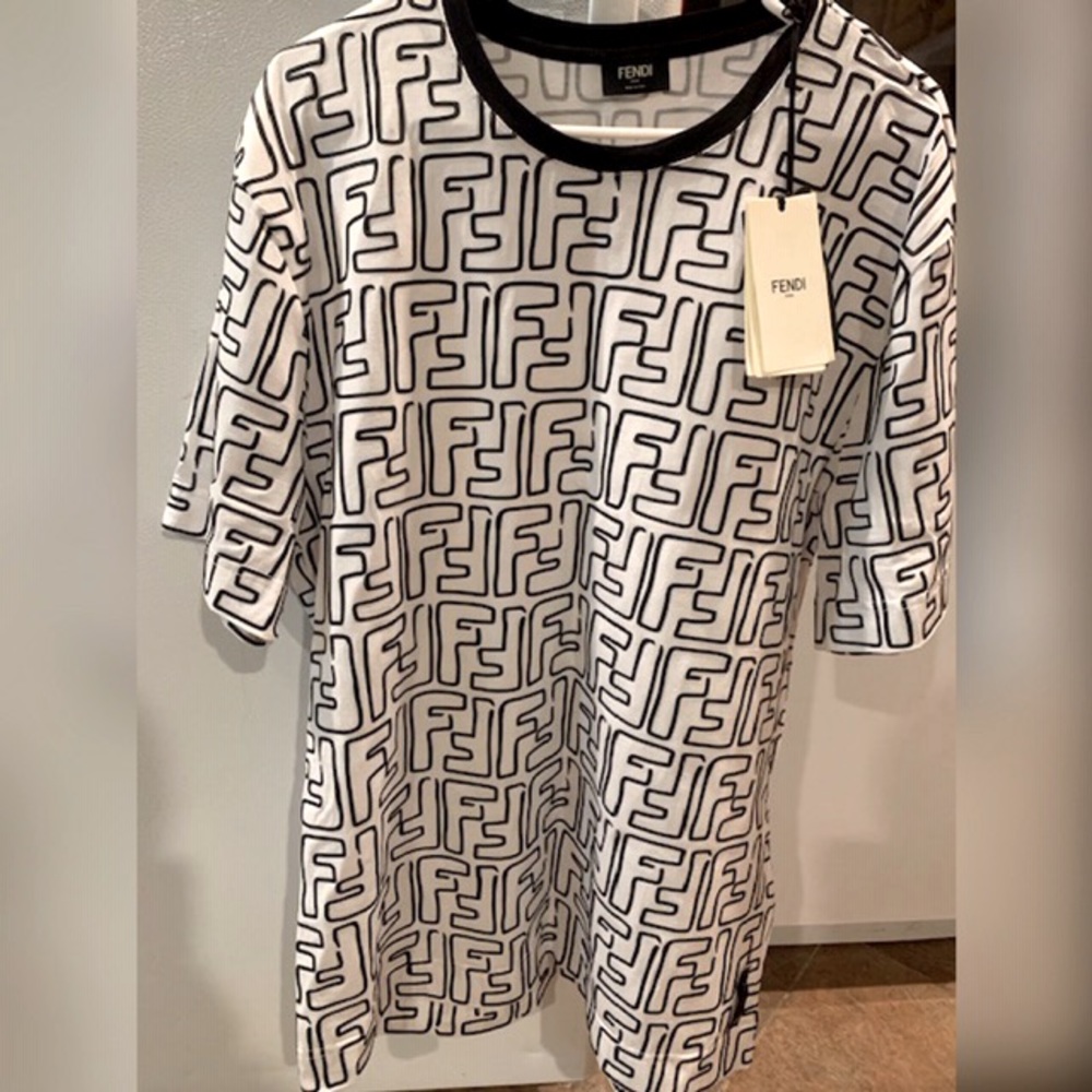 Fendi Roma Joshua Vides cotton T-shirt